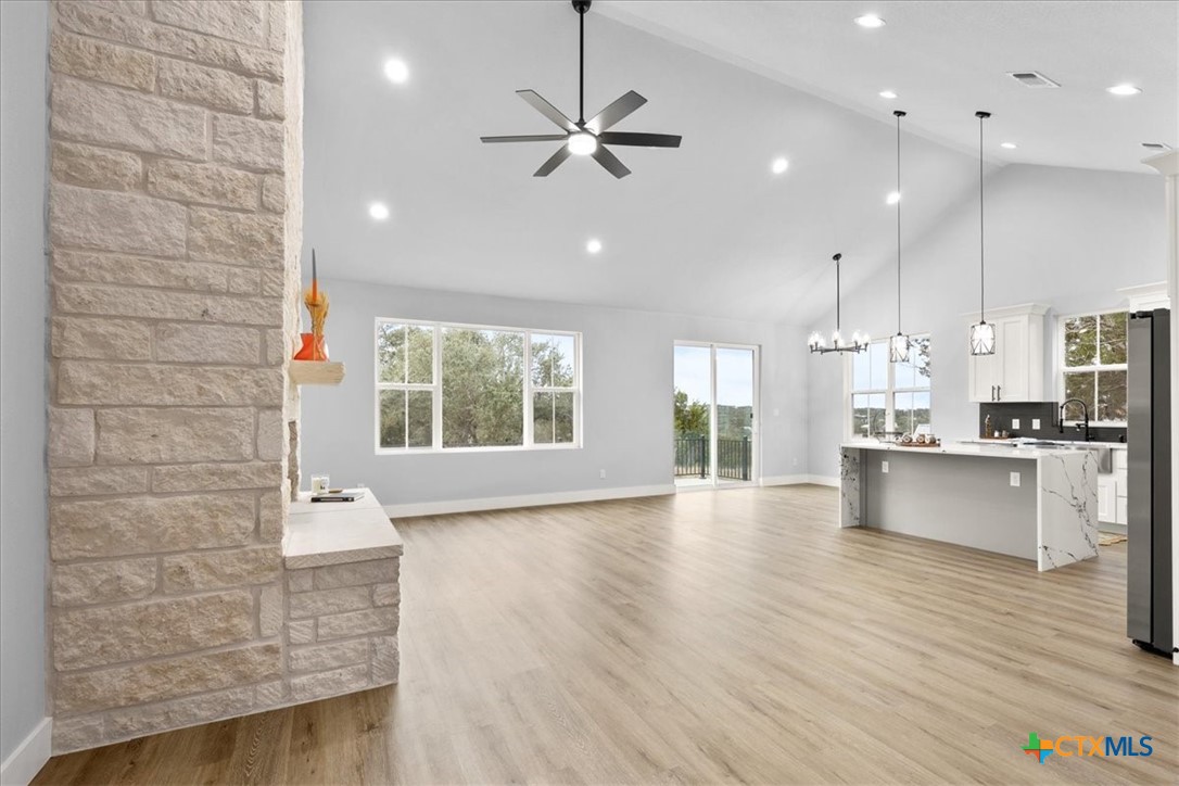 1190 Fernwood Road Fischer, TX 78623 - Photo 9 of 27 a view of kitchen with furniture and window