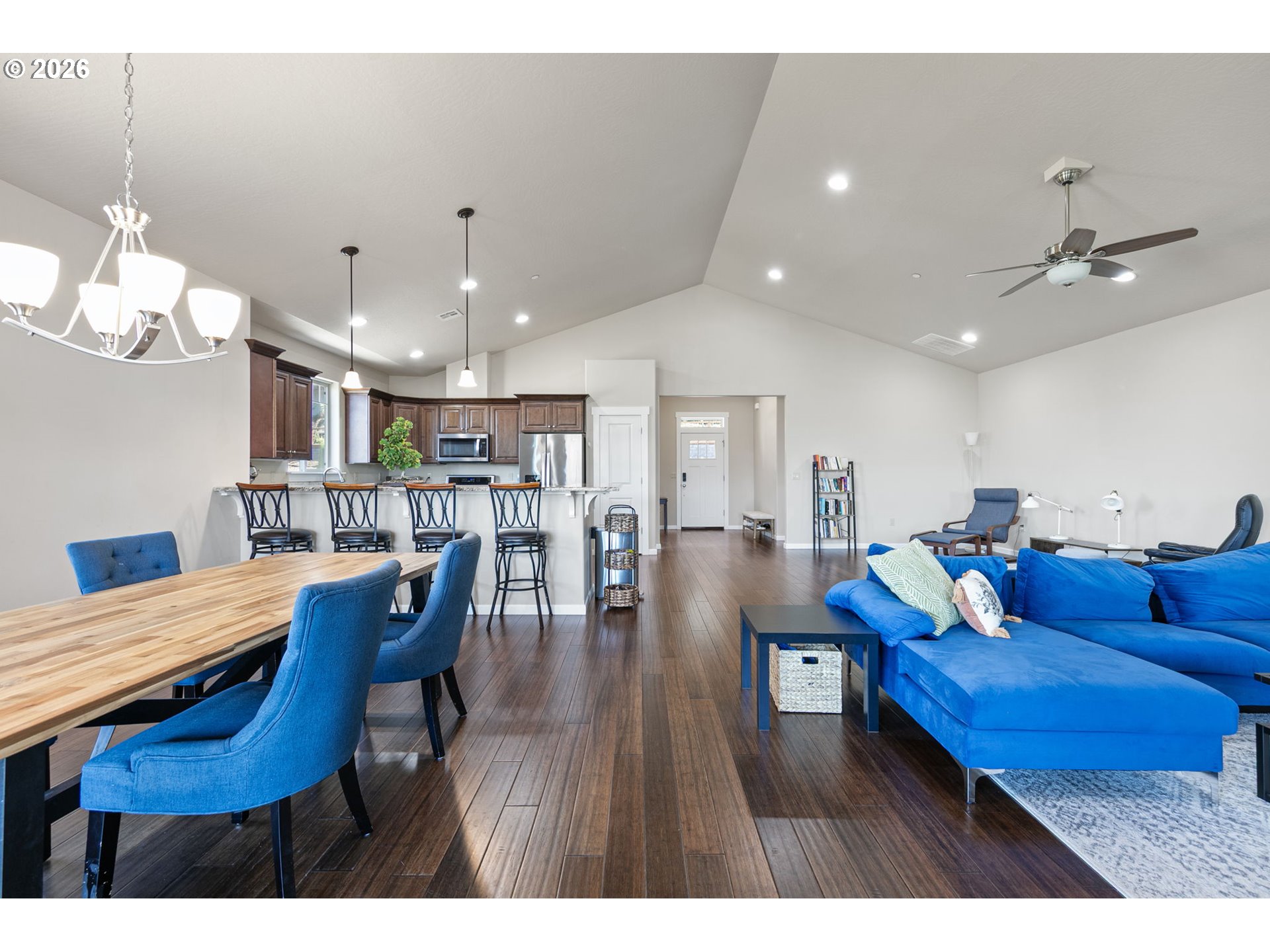 6451 Dogwood Street Springfield, OR 97478 - Photo 5 of 38 a living room with furniture and wooden floor