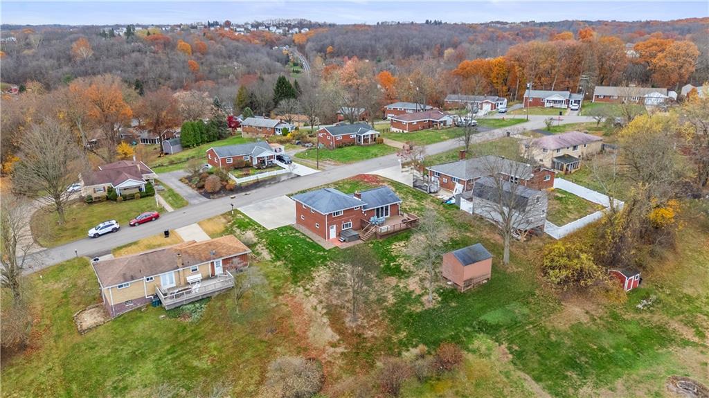 111 Crest Drive Monaca, PA 15061 - Photo 37 of 37 aerial view of residential house with outdoor space