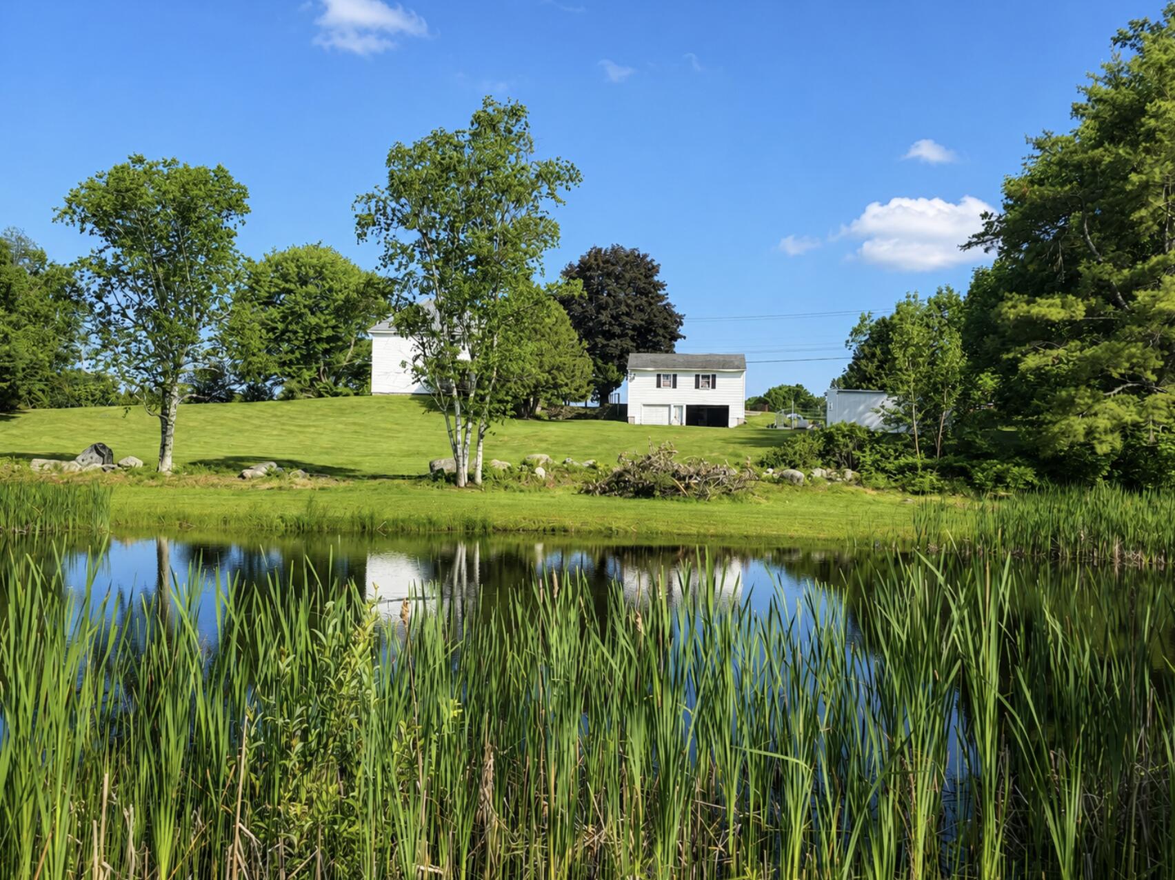 1010 Oakland Road Belgrade, ME 04917 - Photo 3 of 22 Private Pond on the Property
