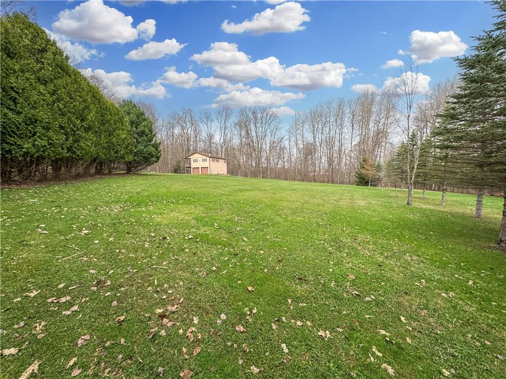 22441 Rockdale Road Cambridge Springs, PA 16403 - Photo 21 of 22 a view of a big yard with a fountain