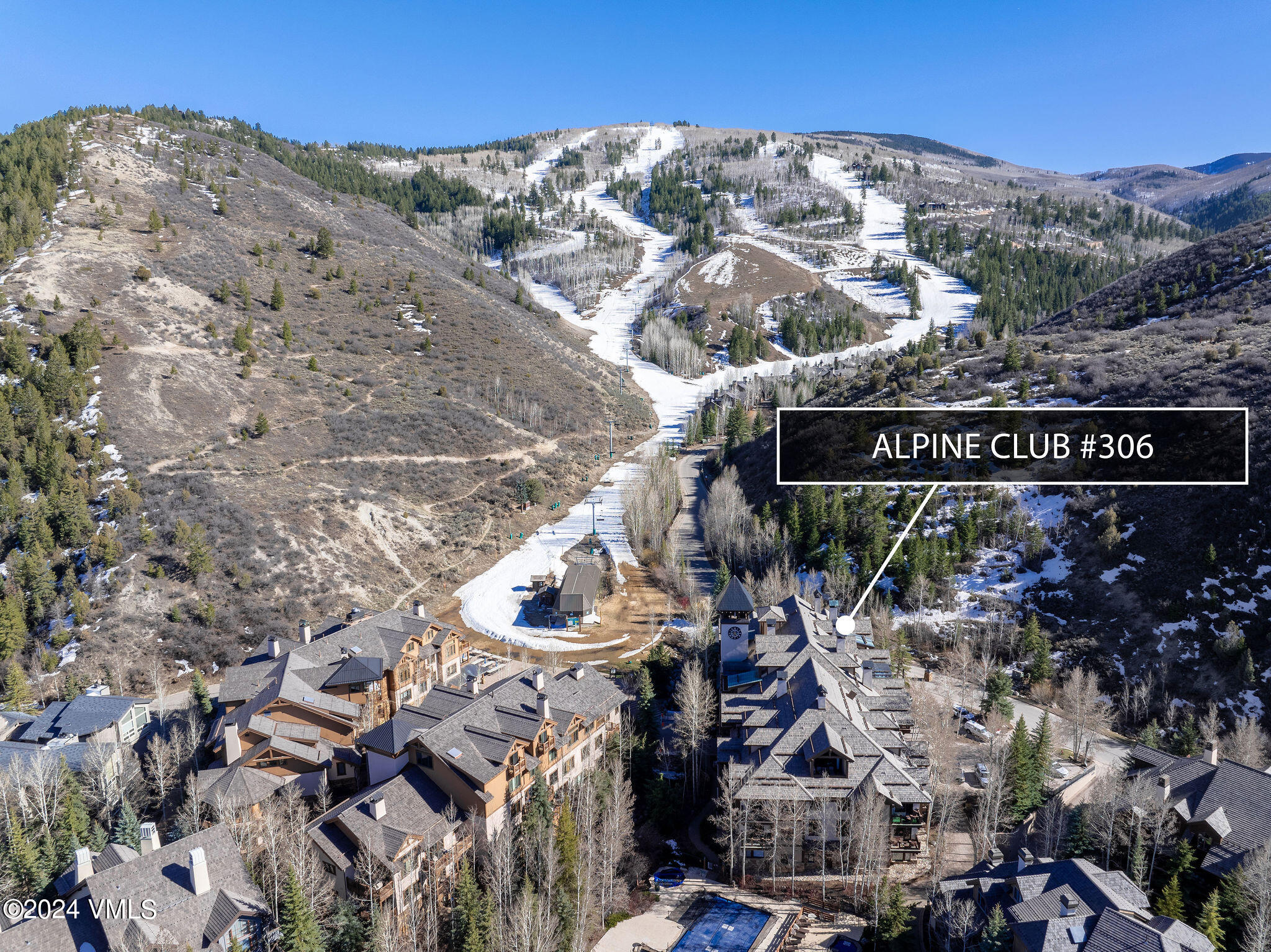 160 Cresta Road, Unit R306 Edwards, CO 81632 - Photo 1 of 12 alpine_club_306_aerial_a