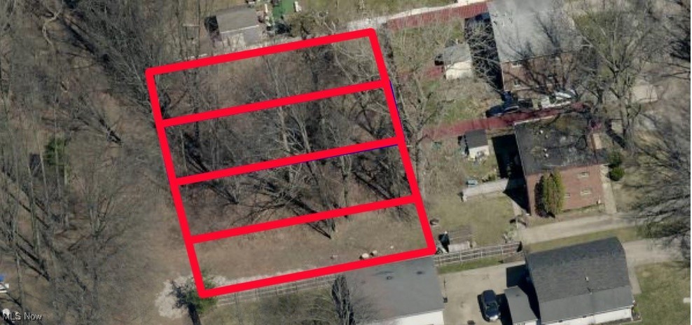 Lansing Road Hudson, OH 44236 - Photo 2 of 11 Aerial view Map location highlighted (bottom 2 rectangles)