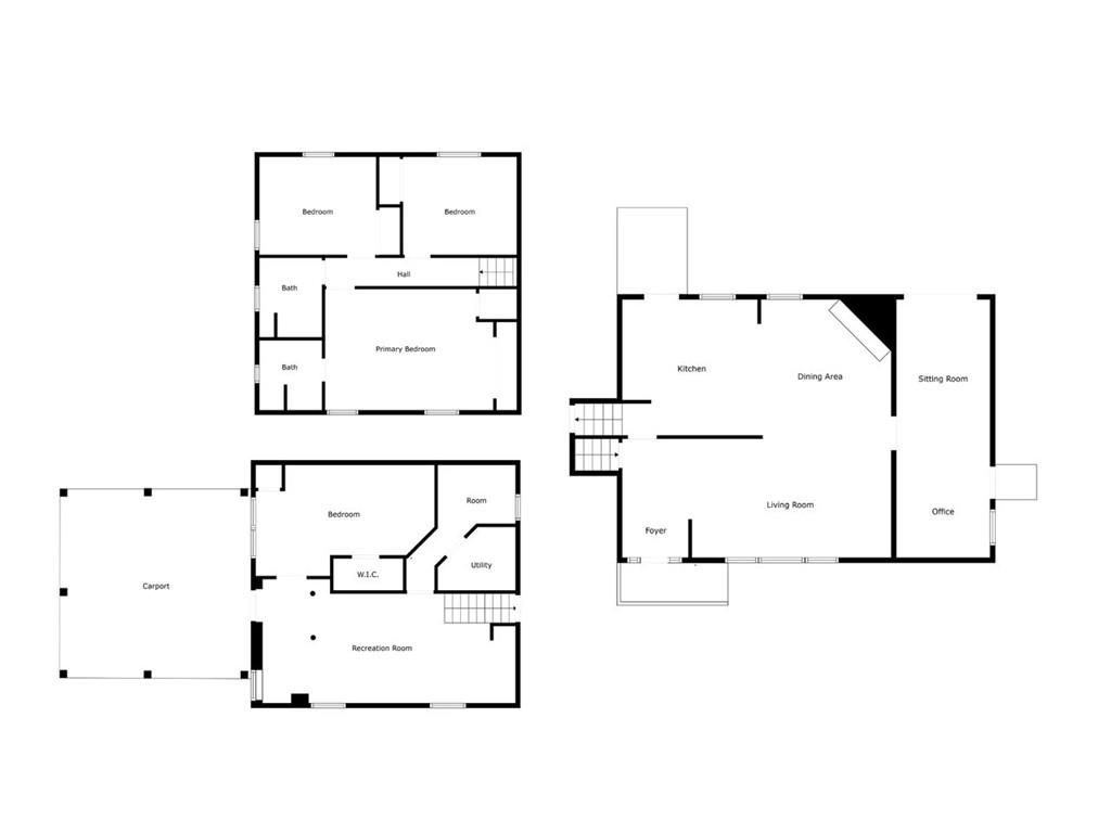 a picture of a bathroom with a bathtub