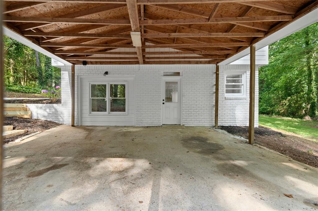 2984 East Paulding Drive Dallas, GA 30157 - Photo 12 of 35 a view of a backyard of a house