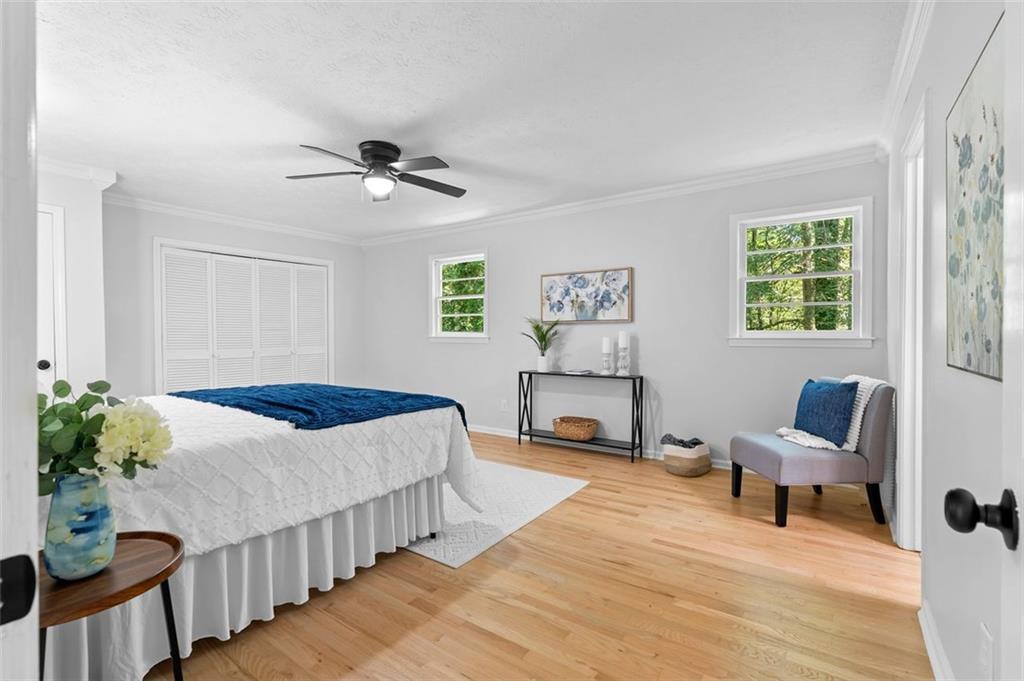 2984 East Paulding Drive Dallas, GA 30157 - Photo 21 of 35 a bedroom with a bed and window