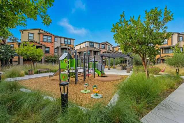 a view of a house with garden