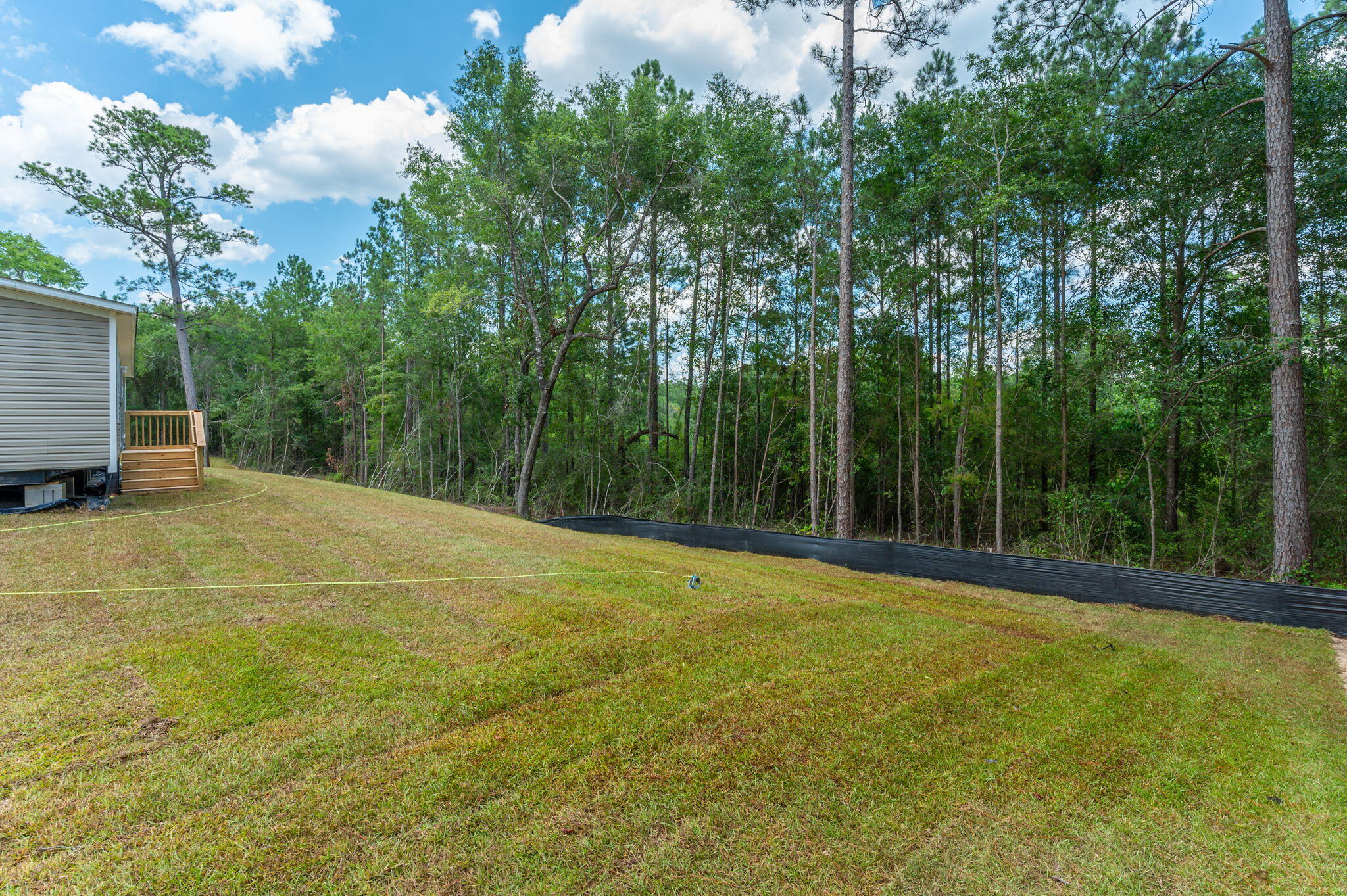 5227 Richardson Road Crestview, FL 32539 - Photo 39 of 44 a backyard of a house with lots of green space and fountain