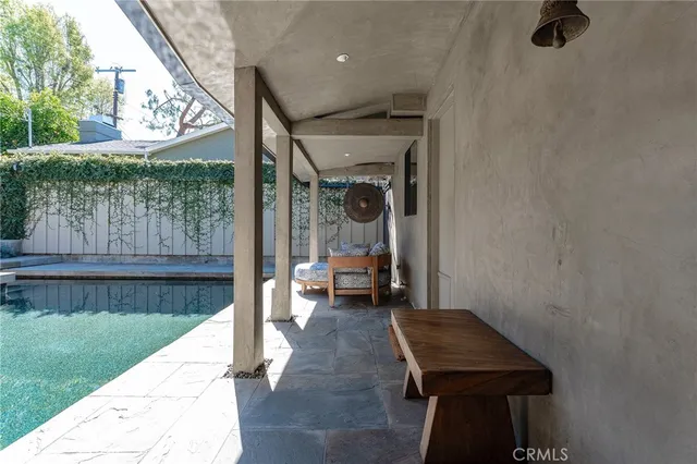 a view of outdoor space and garden