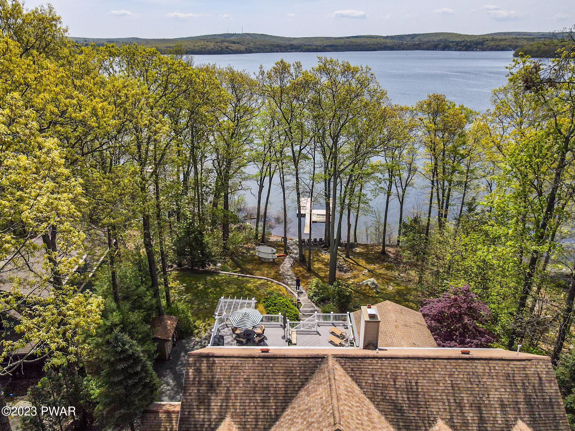 128 Paupack Point Road Hawley, PA 18428 - Photo 74 of 95 Birds eye