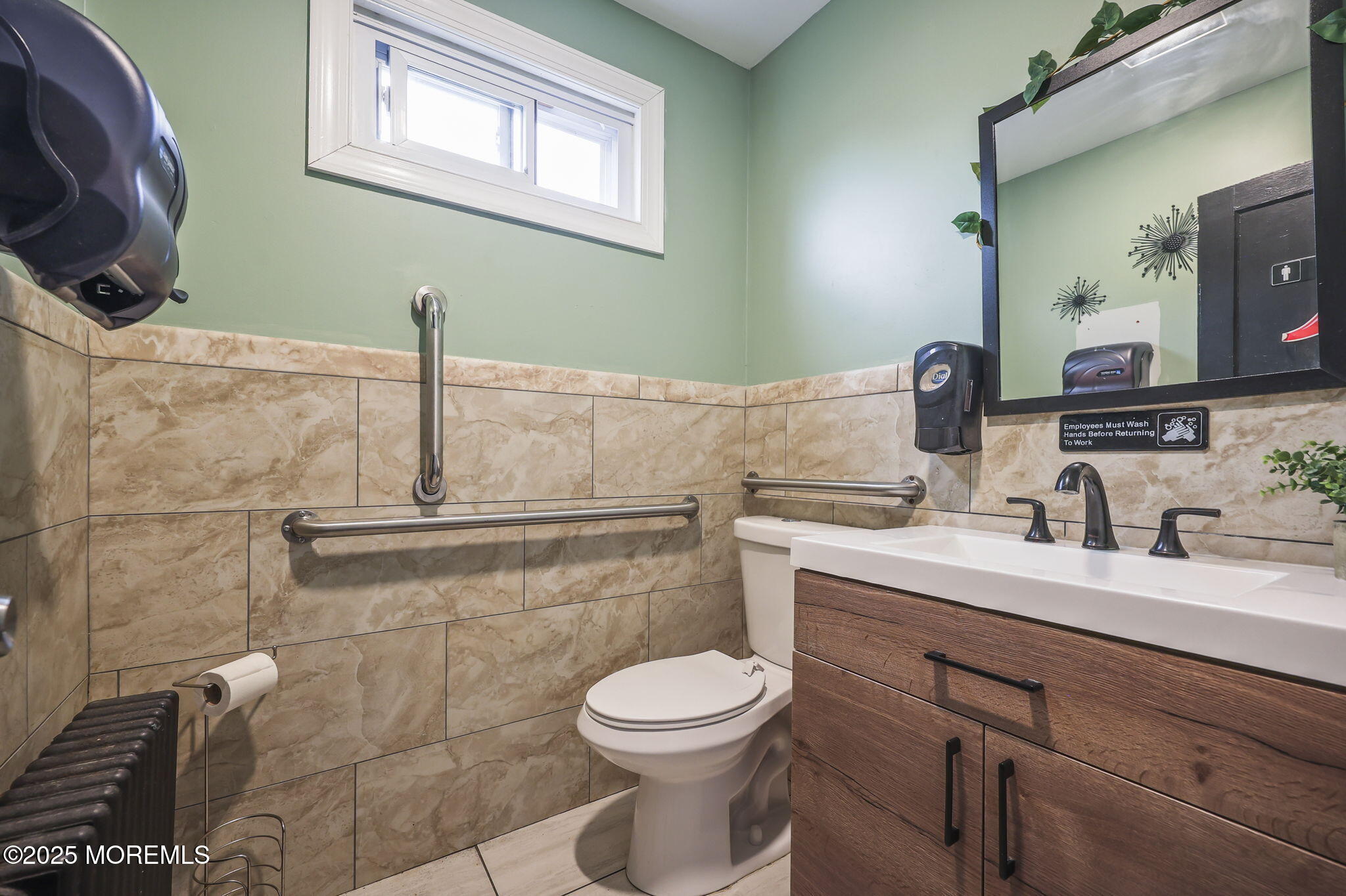 Herbertsville Road Brick, NJ 08724 - Photo 14 of 35 a bathroom with a toilet sink and mirror