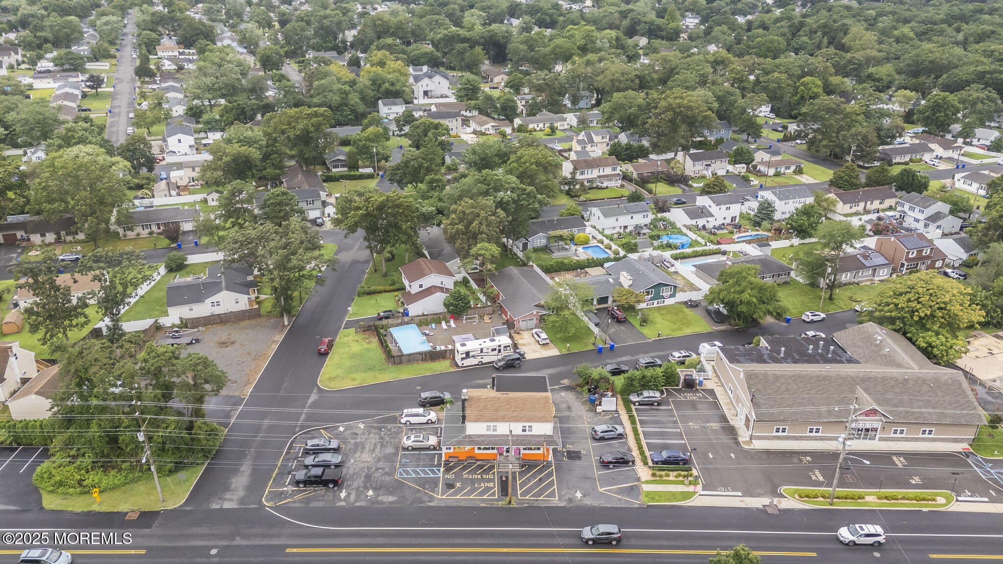 Herbertsville Road Brick, NJ 08724 - Photo 32 of 35 an aerial view of residential houses with outdoor space