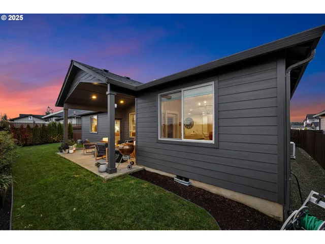 a view of outdoor space and yard