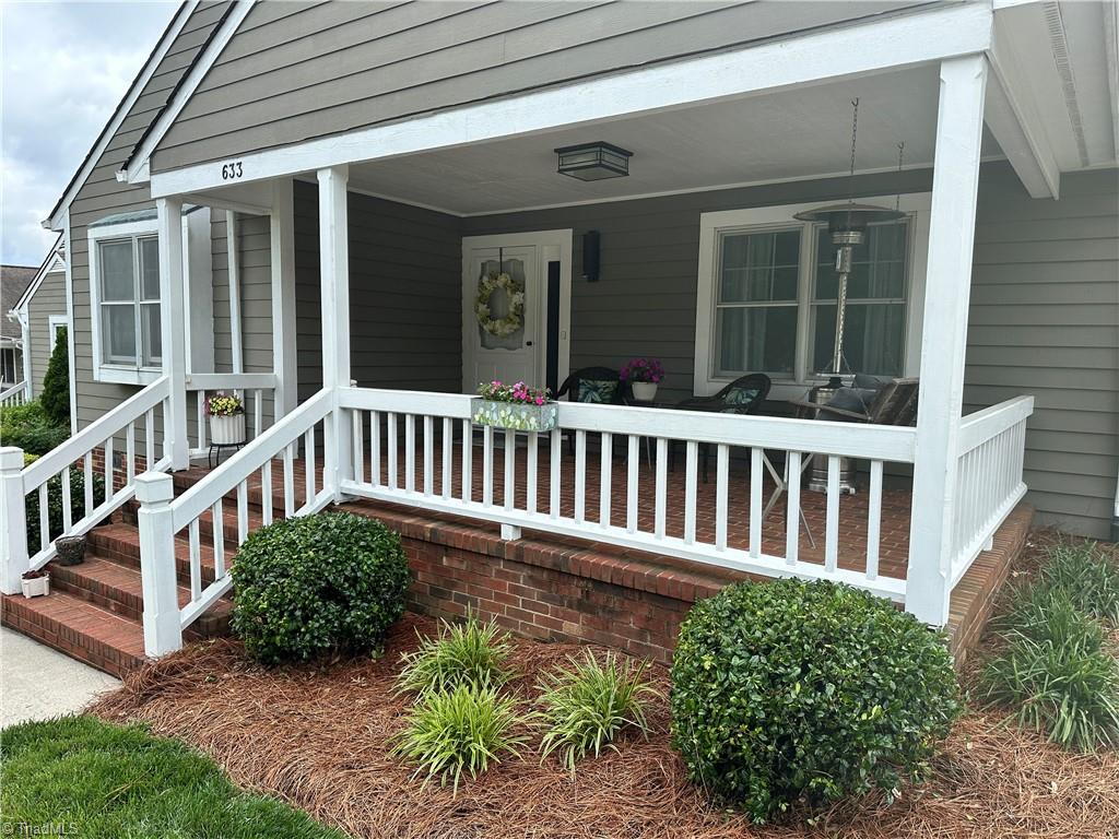 633 Huntington Drive High Point, NC 27262 - Photo 3 of 34 Welcome to the porch!