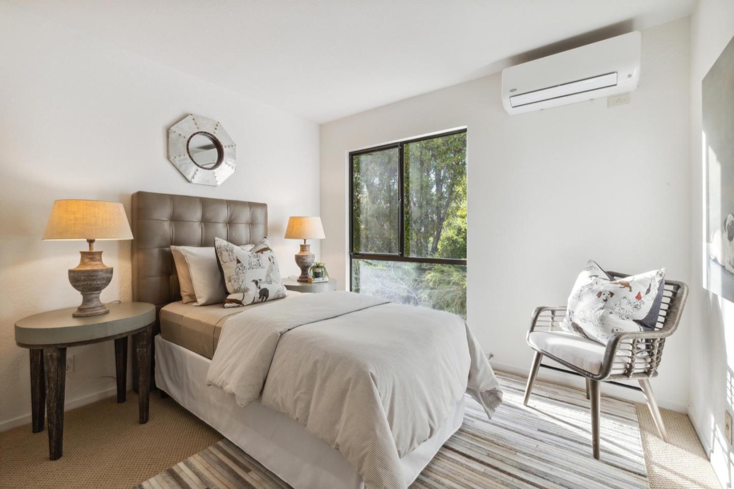 1732 Middlefield Road Palo Alto, CA 94301 - Photo 36 of 42 a bedroom with a bed and window