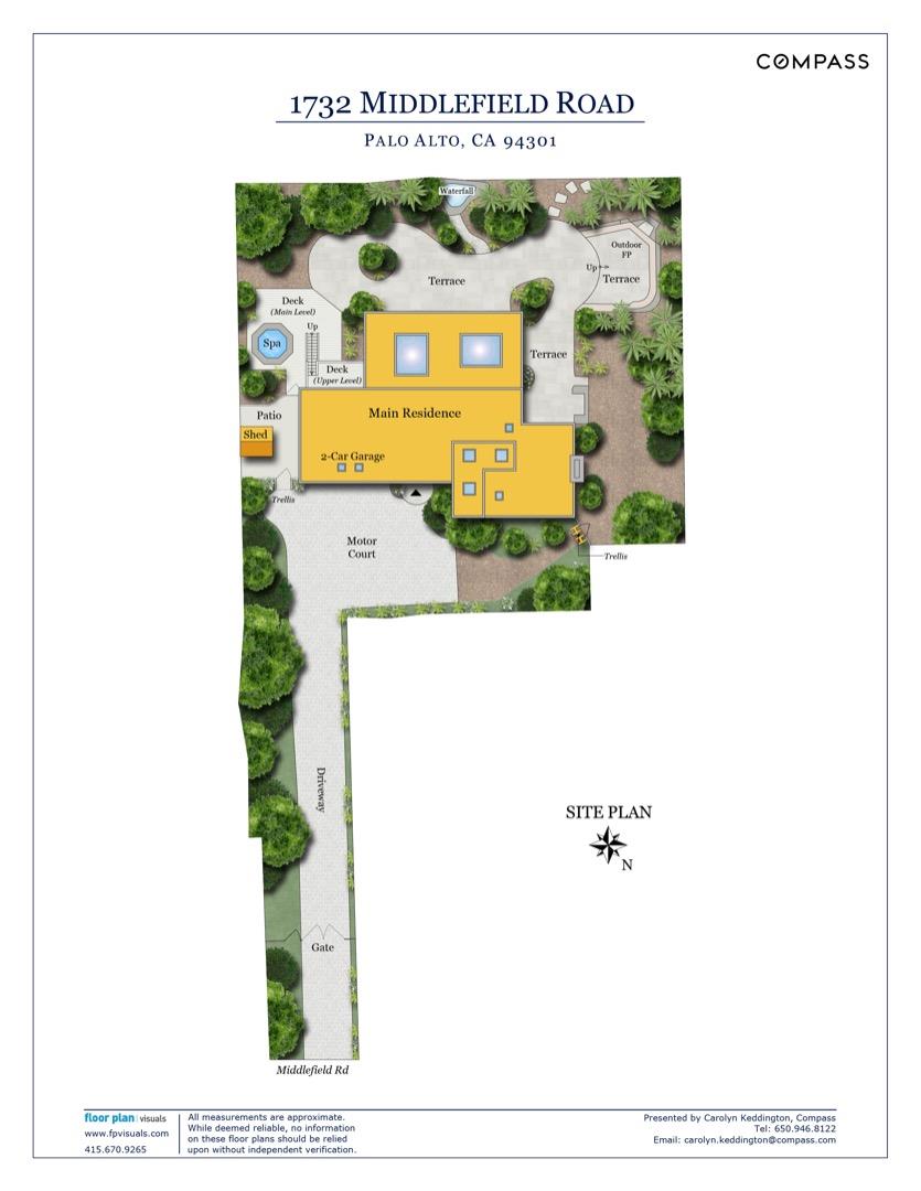 1732 Middlefield Road Palo Alto, CA 94301 - Photo 42 of 42 a picture of a floor plan