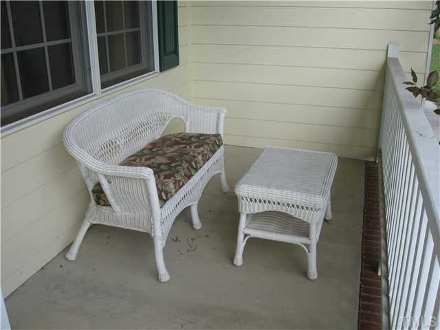 1515 Patterson Grove Road Apex, NC 27502 - Photo 24 of 25 A view of the other side of this large front porch.