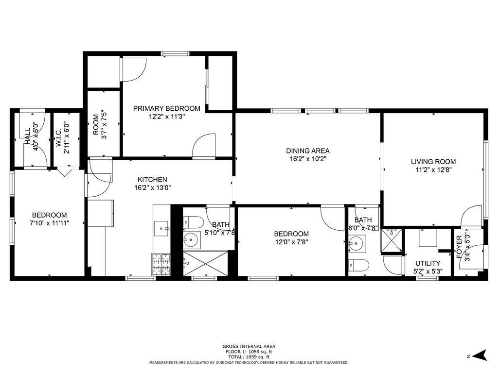 6046 West Giddings Street Chicago, IL 60630 - Photo 14 of 46 a picture of a floor plan