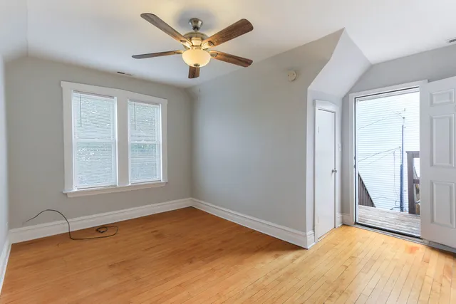 a kitchen with a stove and a refrigerator