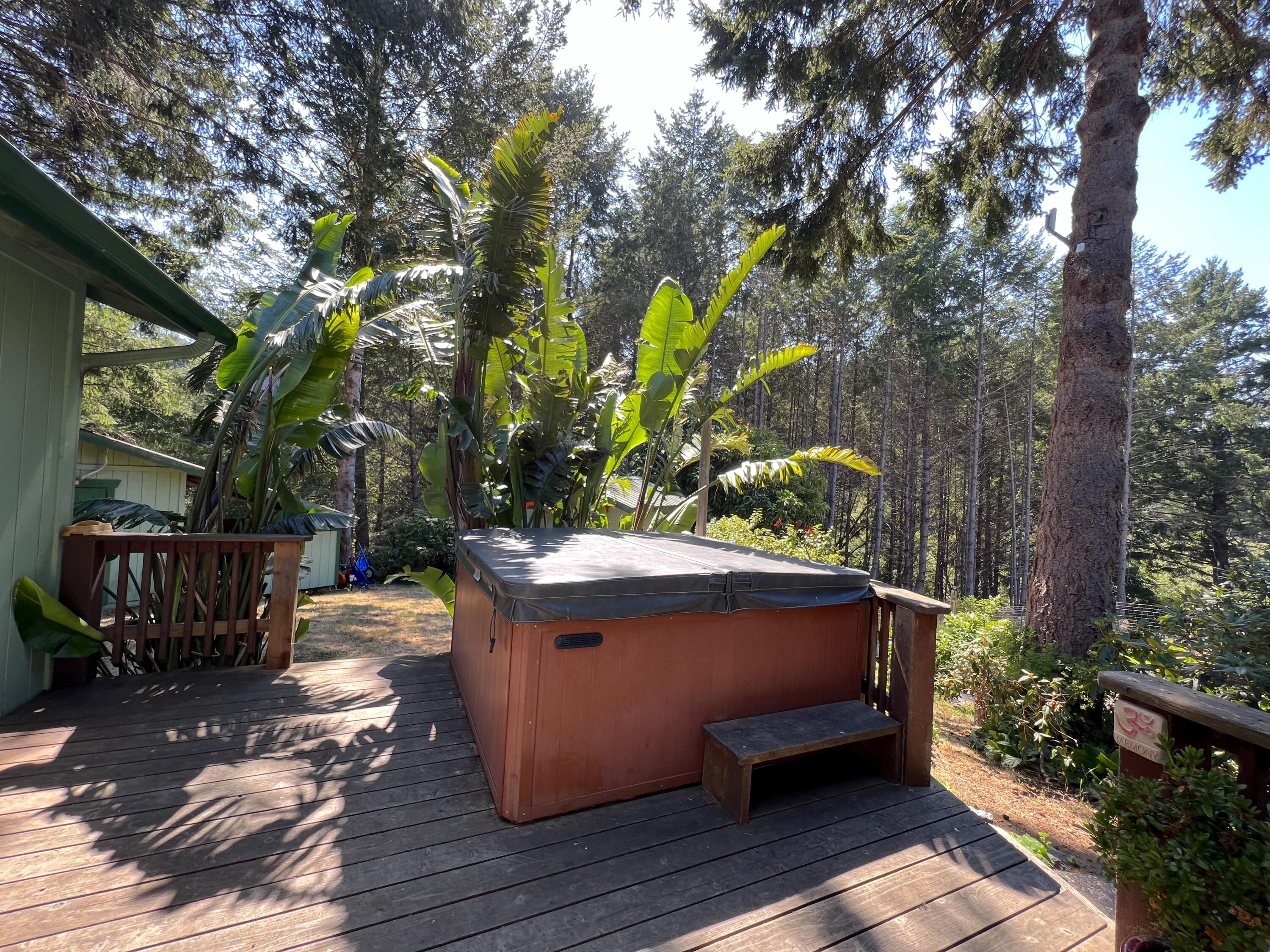 482 Spring Road Shelter Cove, CA 95589 - Photo 34 of 58 Hot tub on deck