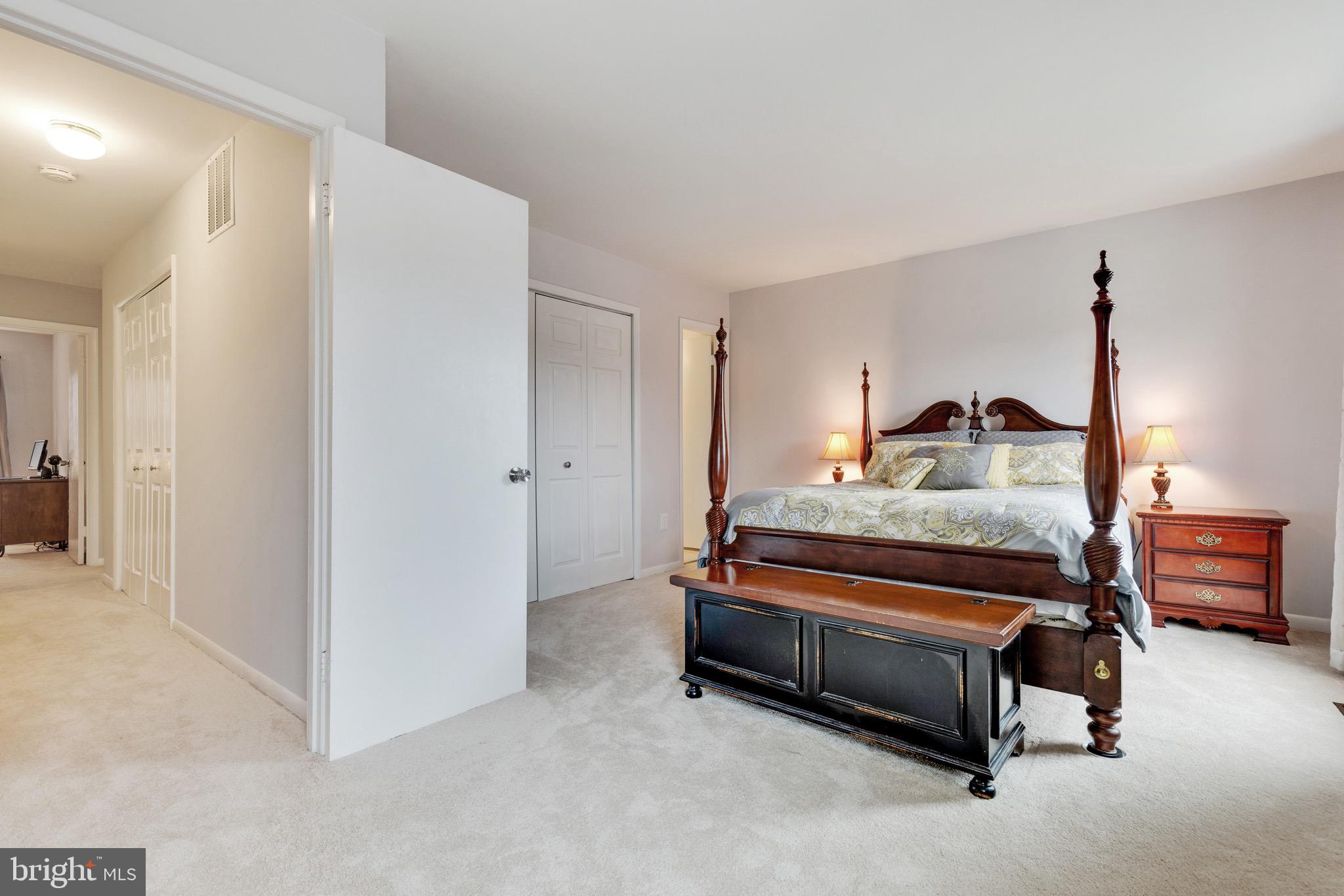 6447 Rockshire Street Alexandria, VA 22315 - Photo 21 of 42 Master suite with updated carpet