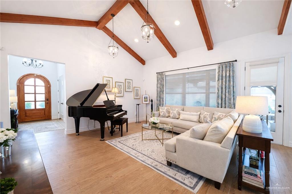 805 Grayson Avenue McAllen, TX 78504 - Photo 4 of 31 a living room with furniture and a large window