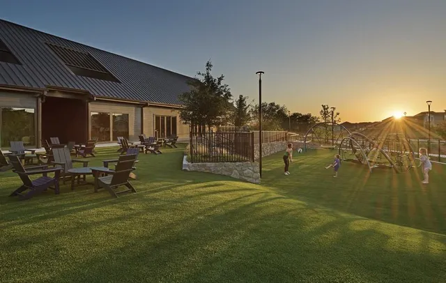 a view of a house with a patio