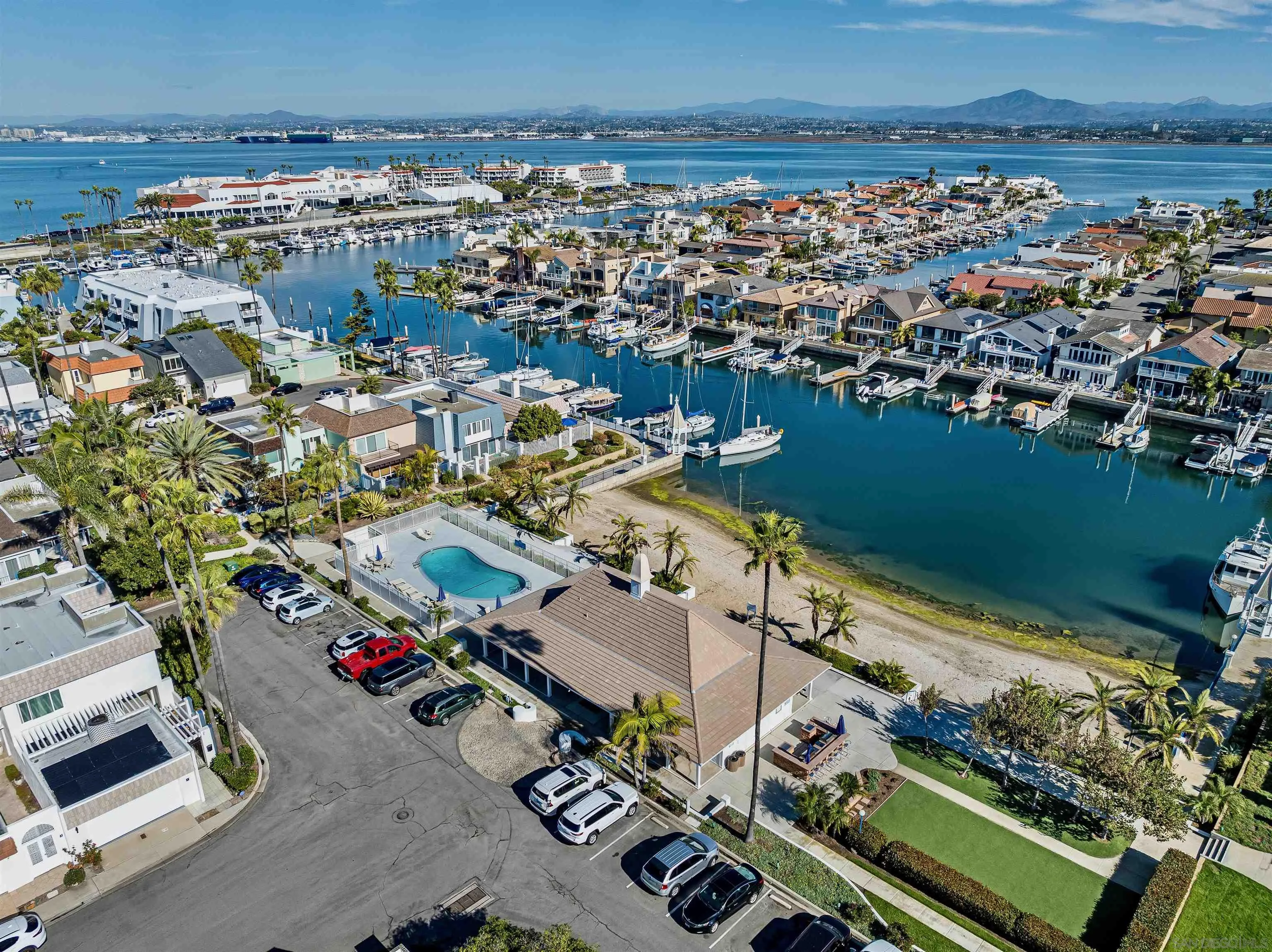20 GingerTree Lane Coronado, CA 92118 - Photo 35 of 45 an aerial view of a city with ocean view