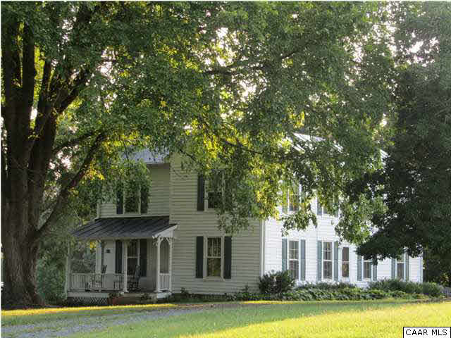268 Rivanna Mills Road Palmyra, VA 22963 - Photo 17 of 31 front view of a building with a garden