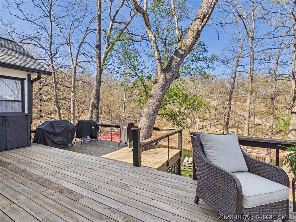 33433 Englewood Road Sunrise Beach, MO 65079 - Photo 29 of 54 2 tier deck perfect for relaxing