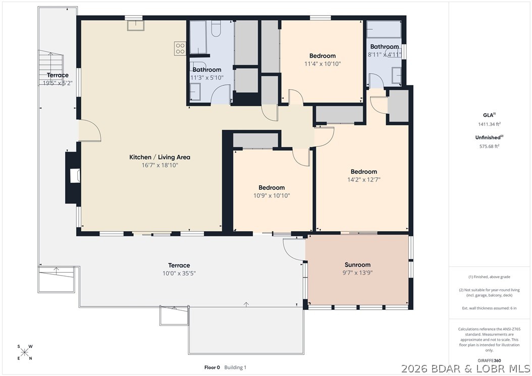 33433 Englewood Road Sunrise Beach, MO 65079 - Photo 53 of 54 House floor plan