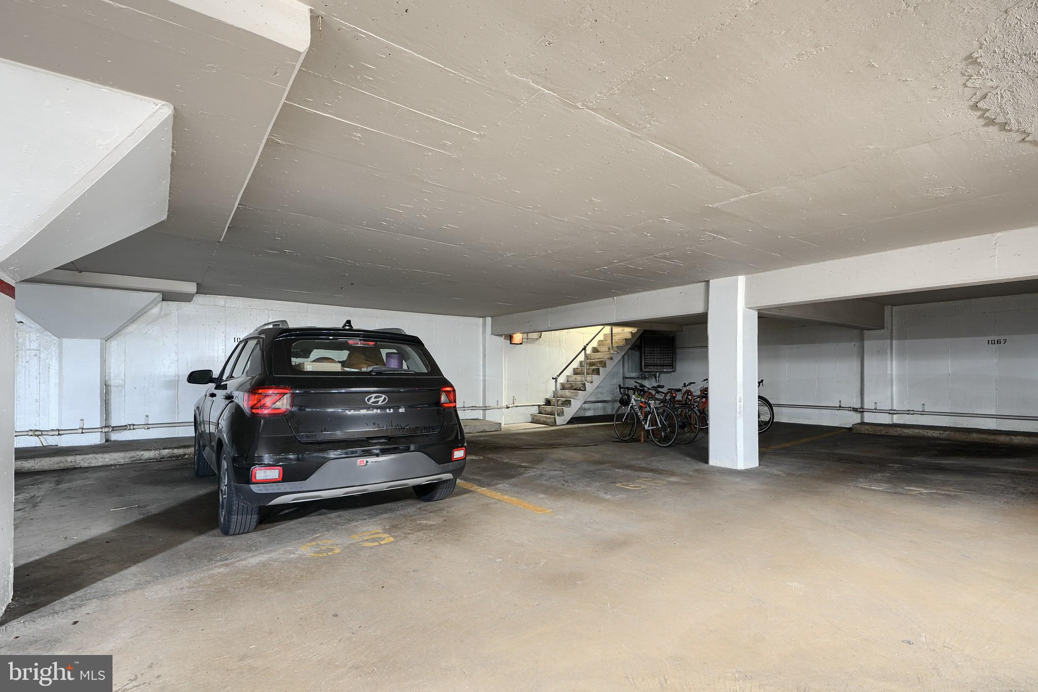 3601 Greenway, Unit 303 Baltimore, MD 21218 - Photo 24 of 30 a view of a car in garage