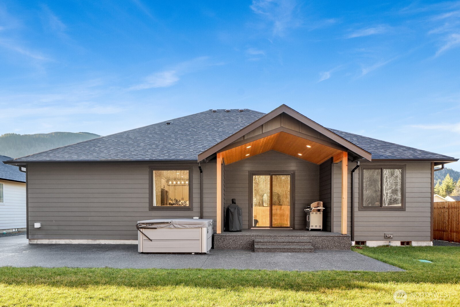 8228 Goldrun Drive Maple Falls, WA 98266 - Photo 4 of 33 a front view of a house with a yard