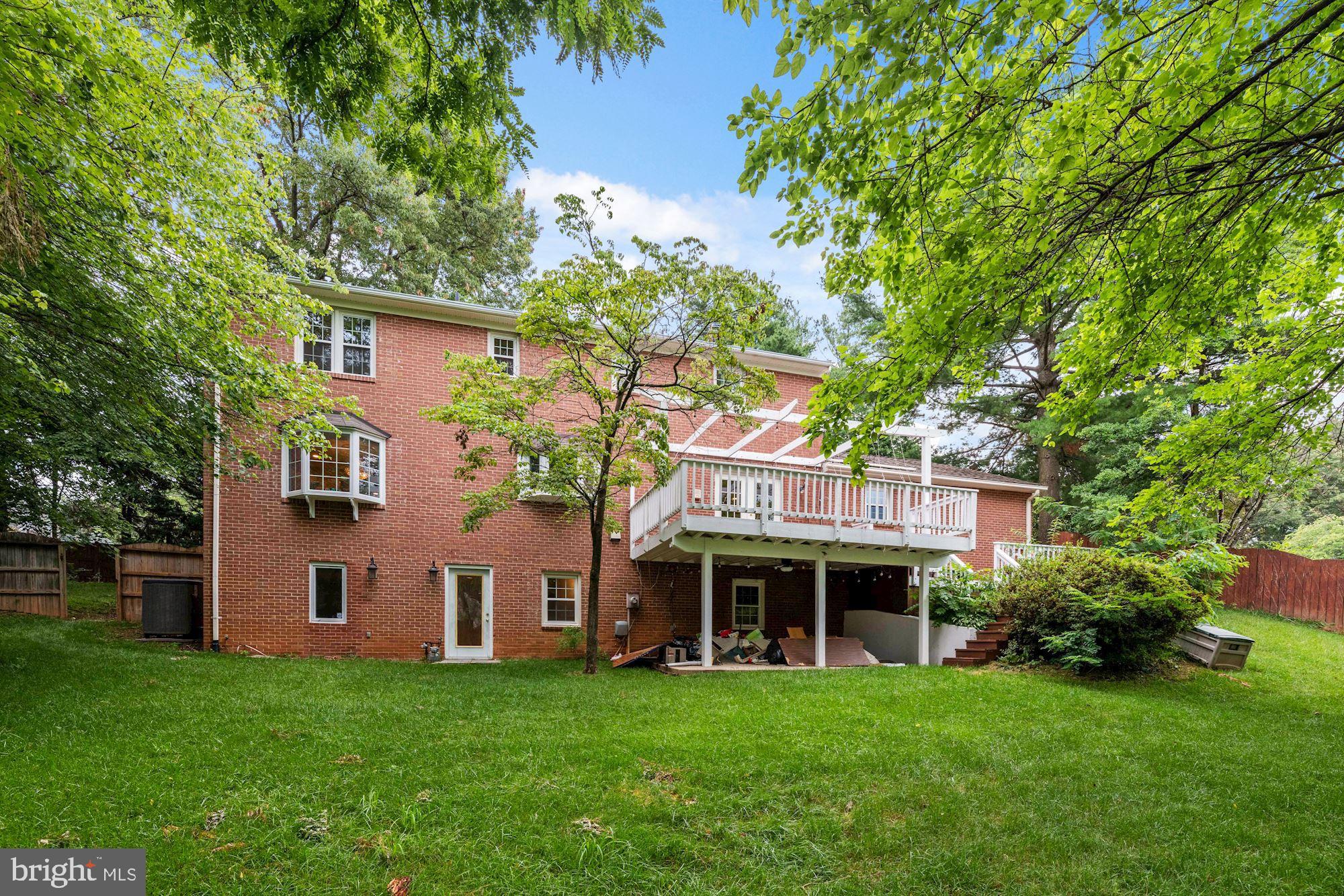 7700 Falstaff Road McLean, VA 22102 - Photo 33 of 48 Rear Multi Level Decks