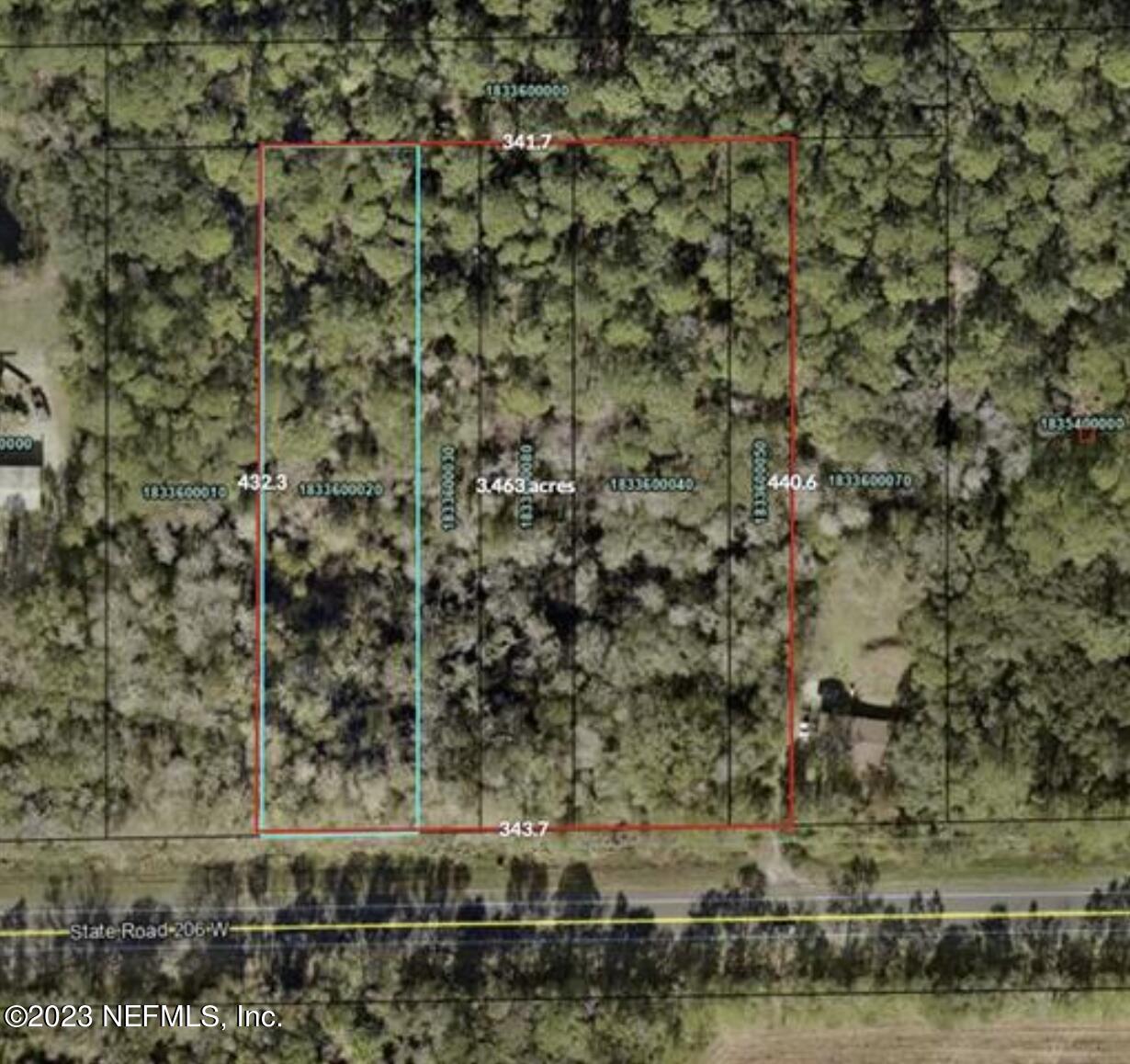 0 State 206 Rd Street St. Augustine, FL 32086 - Photo 1 of 1 Aerial