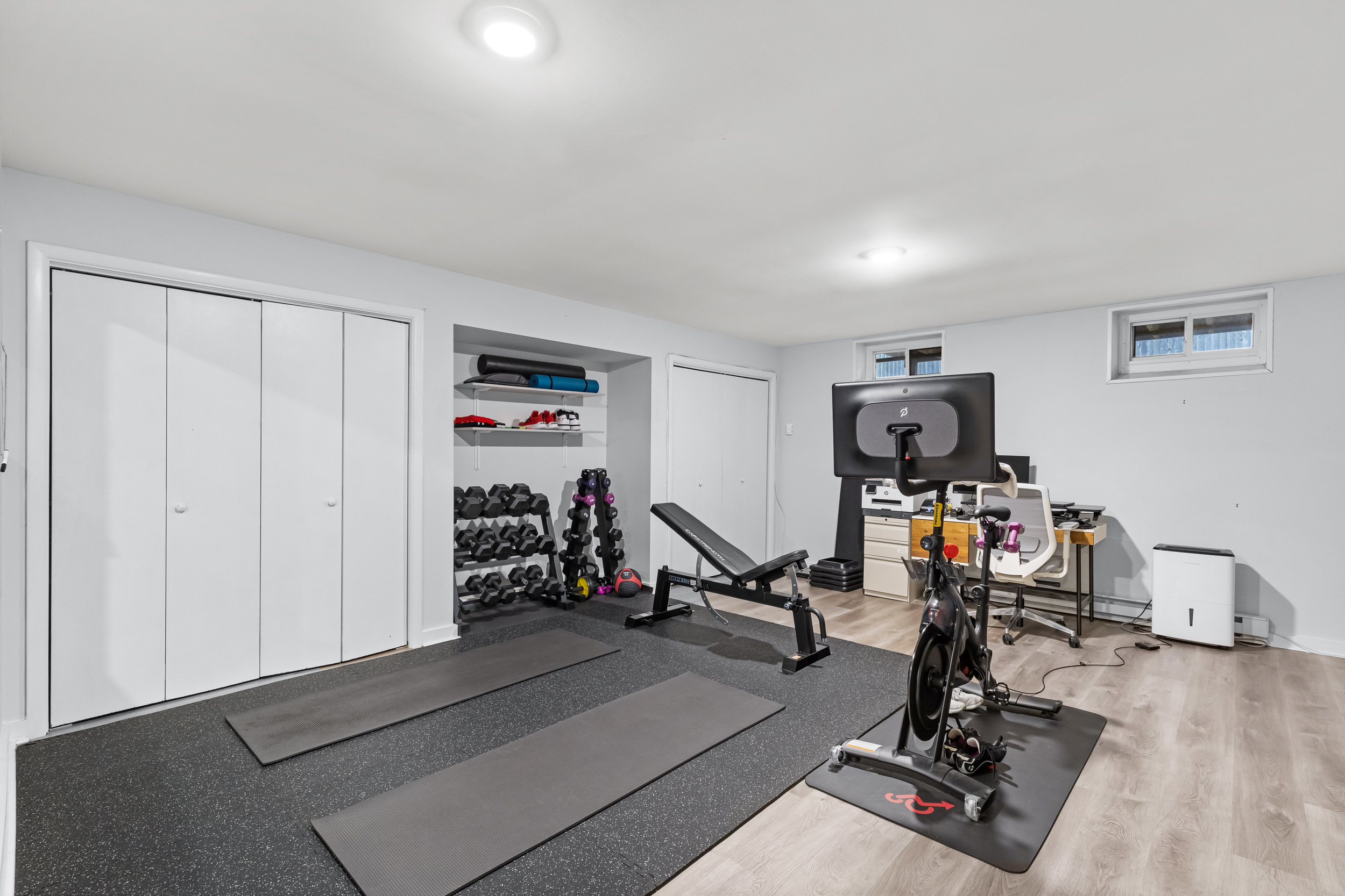 48 Randall Avenue, Unit 3 Stamford, CT 06905 - Photo 19 of 25 a view of a room with gym equipment