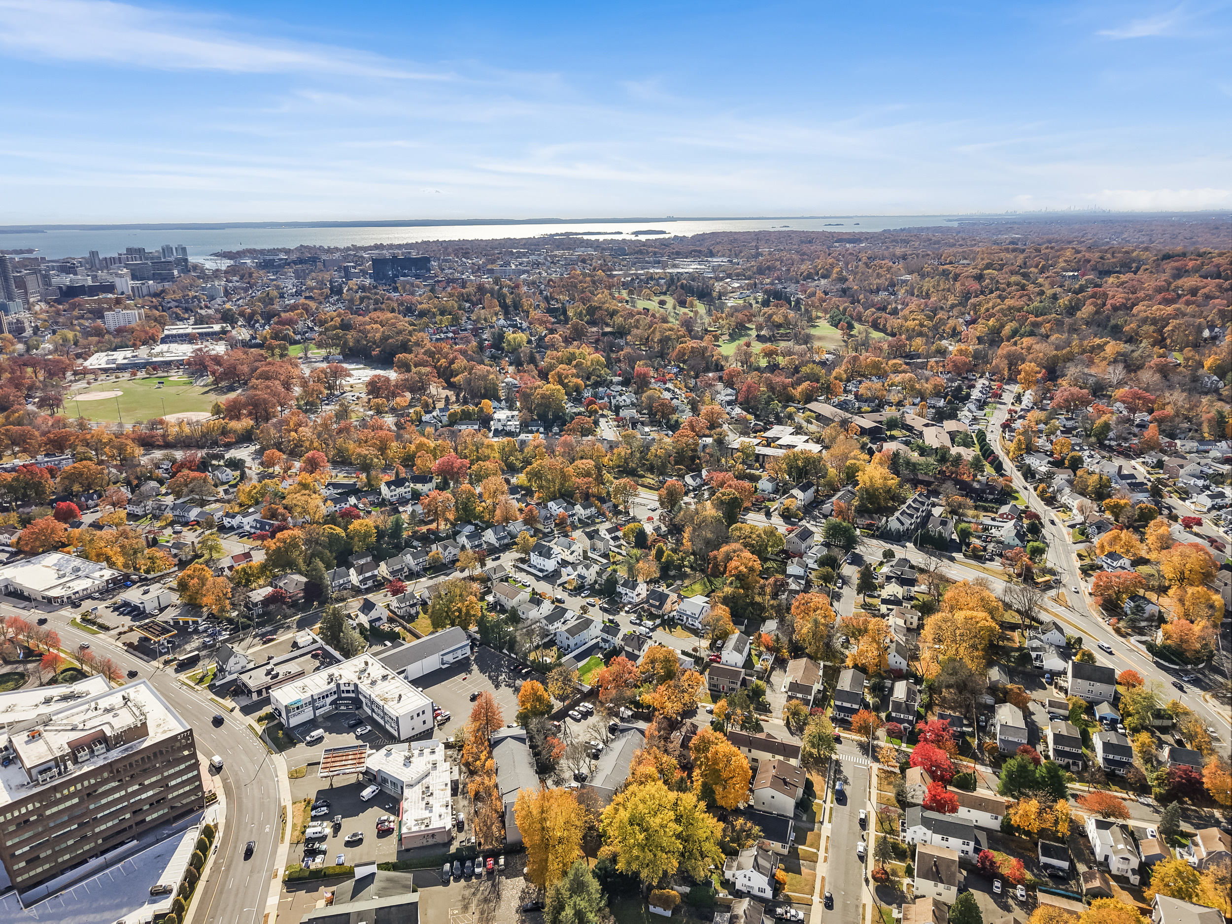 48 Randall Avenue, Unit 3 Stamford, CT 06905 - Photo 23 of 25 an aerial view of multiple house