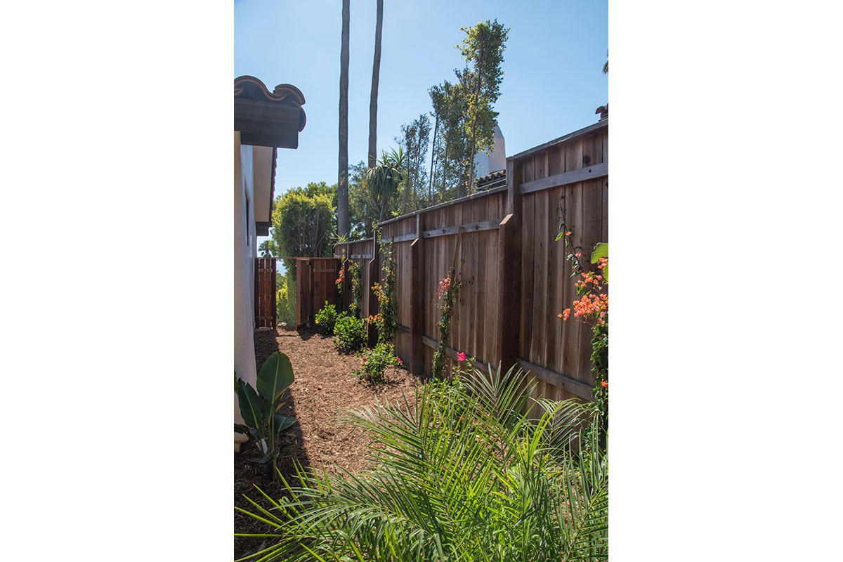 508 Las Alturas Road Santa Barbara, CA 93103 - Photo 16 of 22 a view of a backyard with plants
