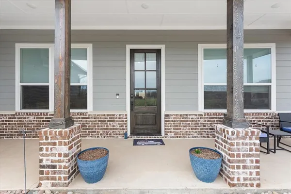 a view of front door of the house