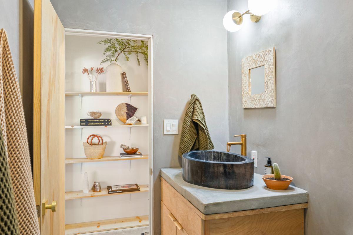 1107 South Rice Road Ojai, CA 93023 - Photo 8 of 24 a kitchen with a refrigerator and a stove