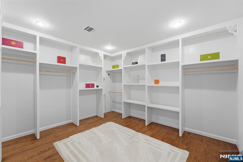 188 Edwards Road Parsippany, NJ 07054 - Photo 29 of 41 a workspace with wooden floor and closet