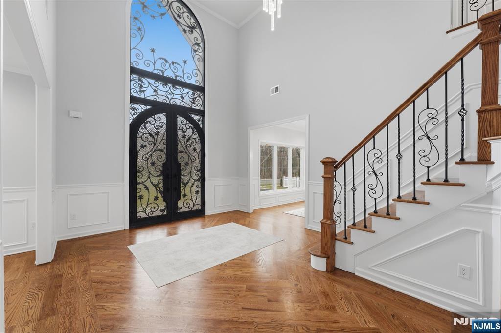 188 Edwards Road Parsippany, NJ 07054 - Photo 3 of 41 a view of an entryway with wooden floor
