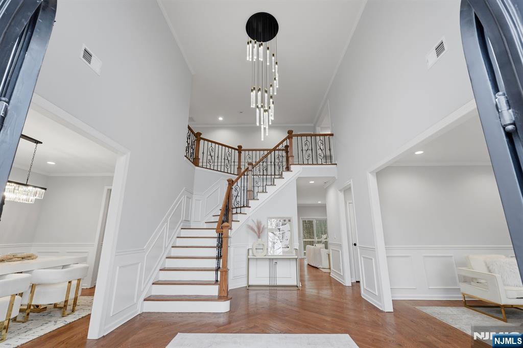 188 Edwards Road Parsippany, NJ 07054 - Photo 4 of 41 a view of entryway and hall with wooden floor
