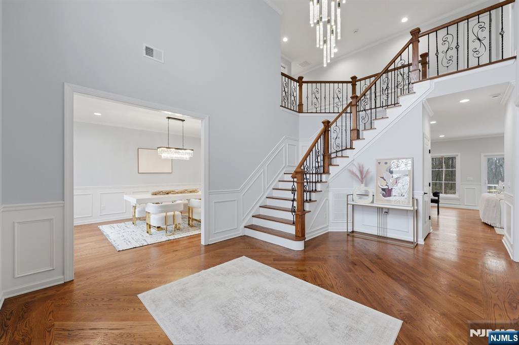 188 Edwards Road Parsippany, NJ 07054 - Photo 5 of 41 a view of entryway and hall with wooden floor