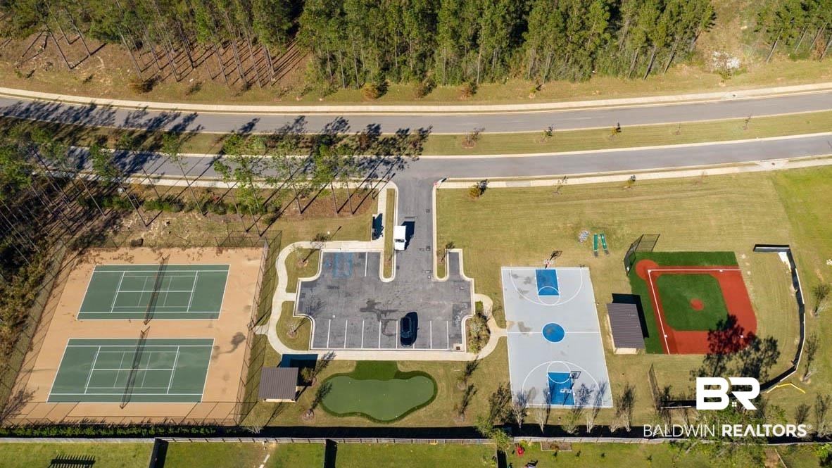 32125 Lyon Road Daphne, AL 36527 - Photo 66 of 70 Community recreation area featuring two tennis courts, a basketball court, a baseball diamond, and a putting green