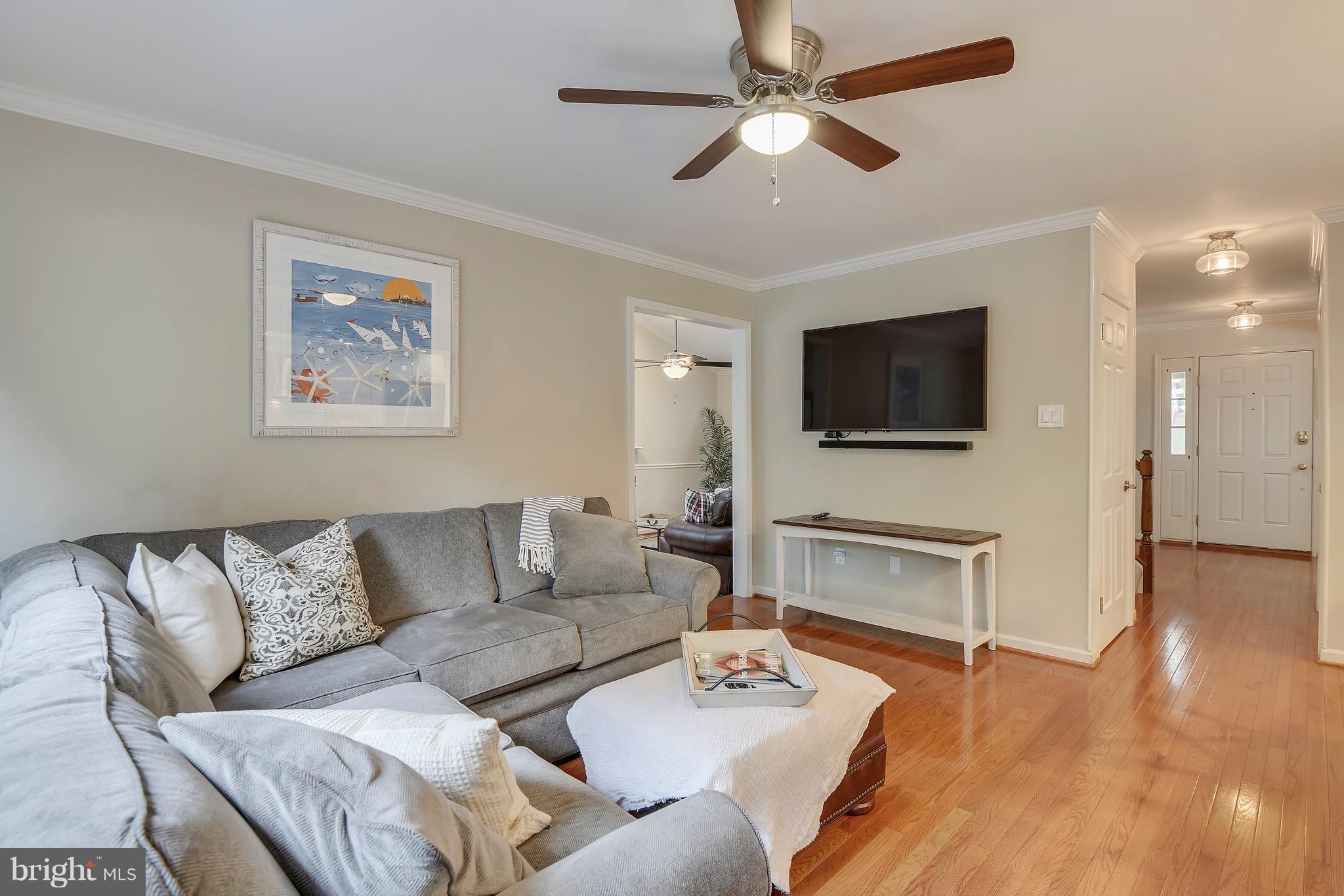 301 Canterfield Road Annapolis, MD 21403 - Photo 14 of 29 Family Room-beautiful hardwood floors throughout