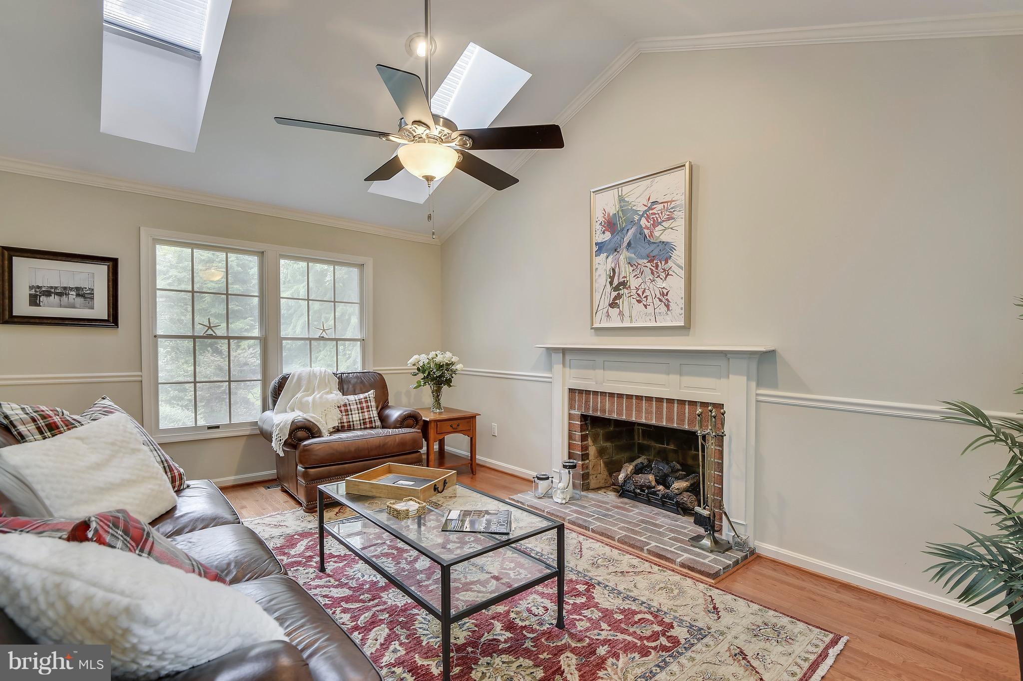 301 Canterfield Road Annapolis, MD 21403 - Photo 6 of 29 New Gas fireplace, high ceilings, bright and airy