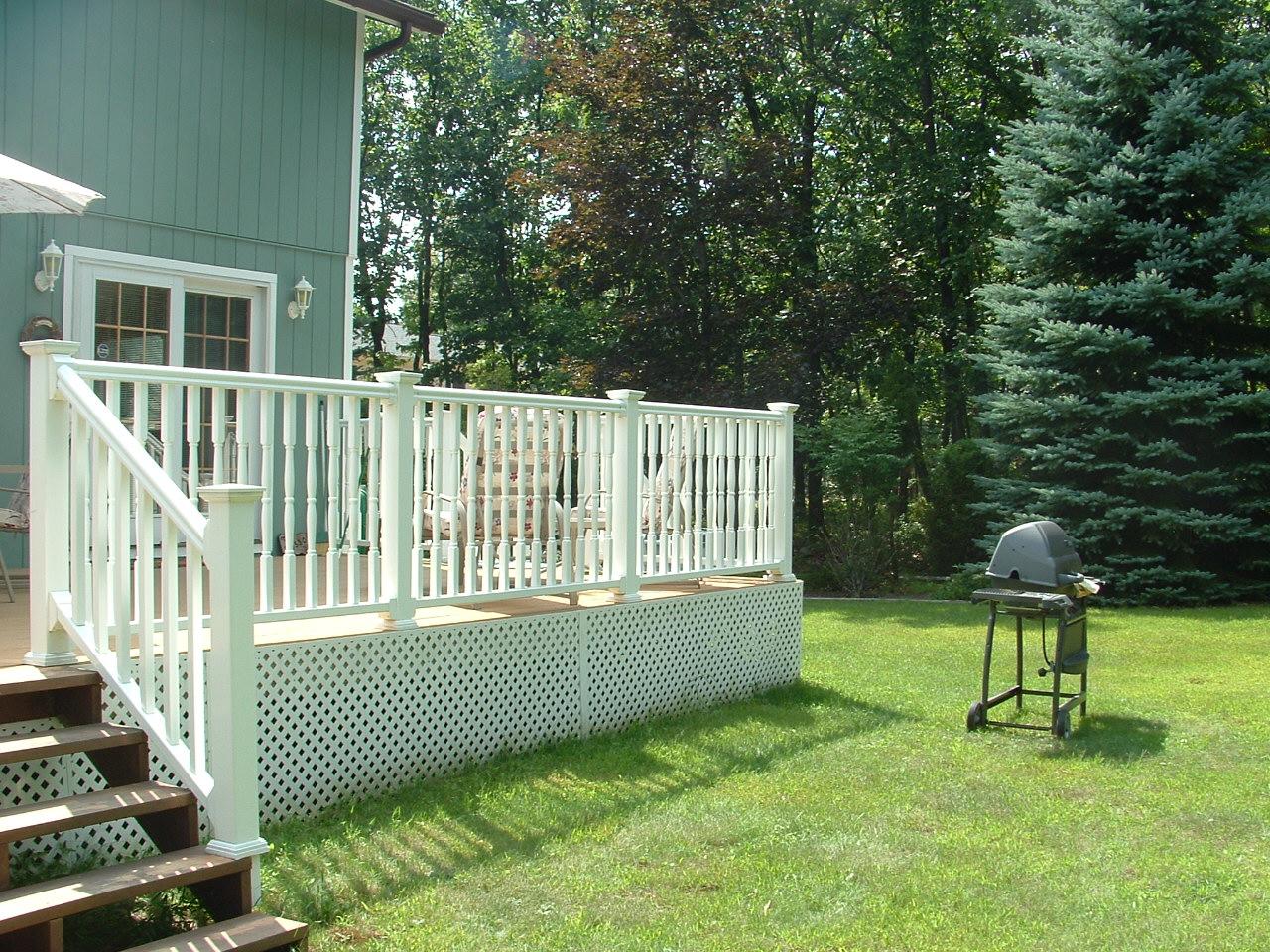 347 Village Road Effort, PA 18330 - Photo 12 of 16 Deck & Yard