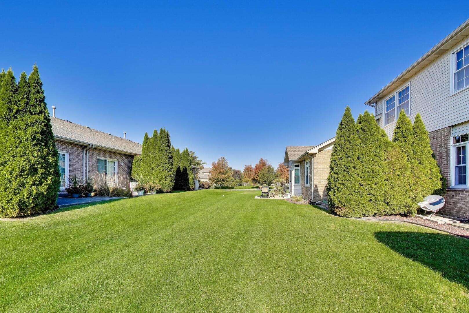 10521 Thornham Lane, Unit 10521 Mokena, IL 60448 - Photo 21 of 21 a view of a back yard of the house