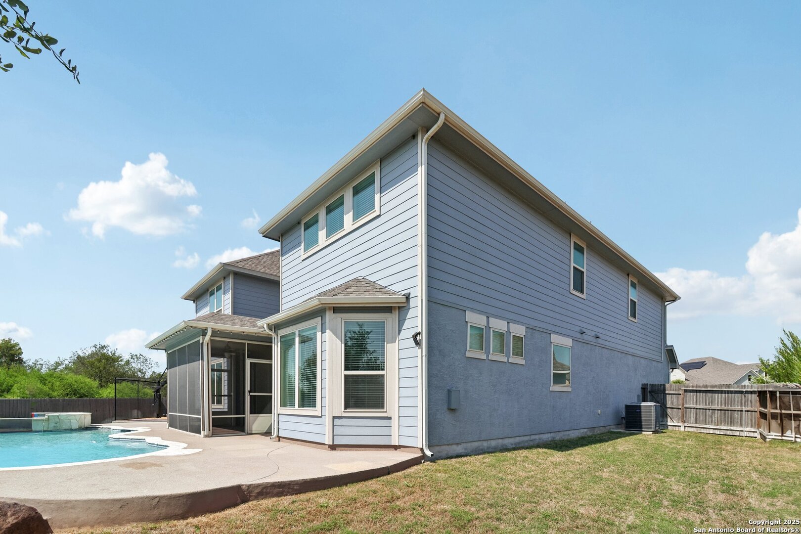 2622 Raven Ridge Point San Antonio, TX 78259 - Photo 49 of 53 a front view of a house with a yard